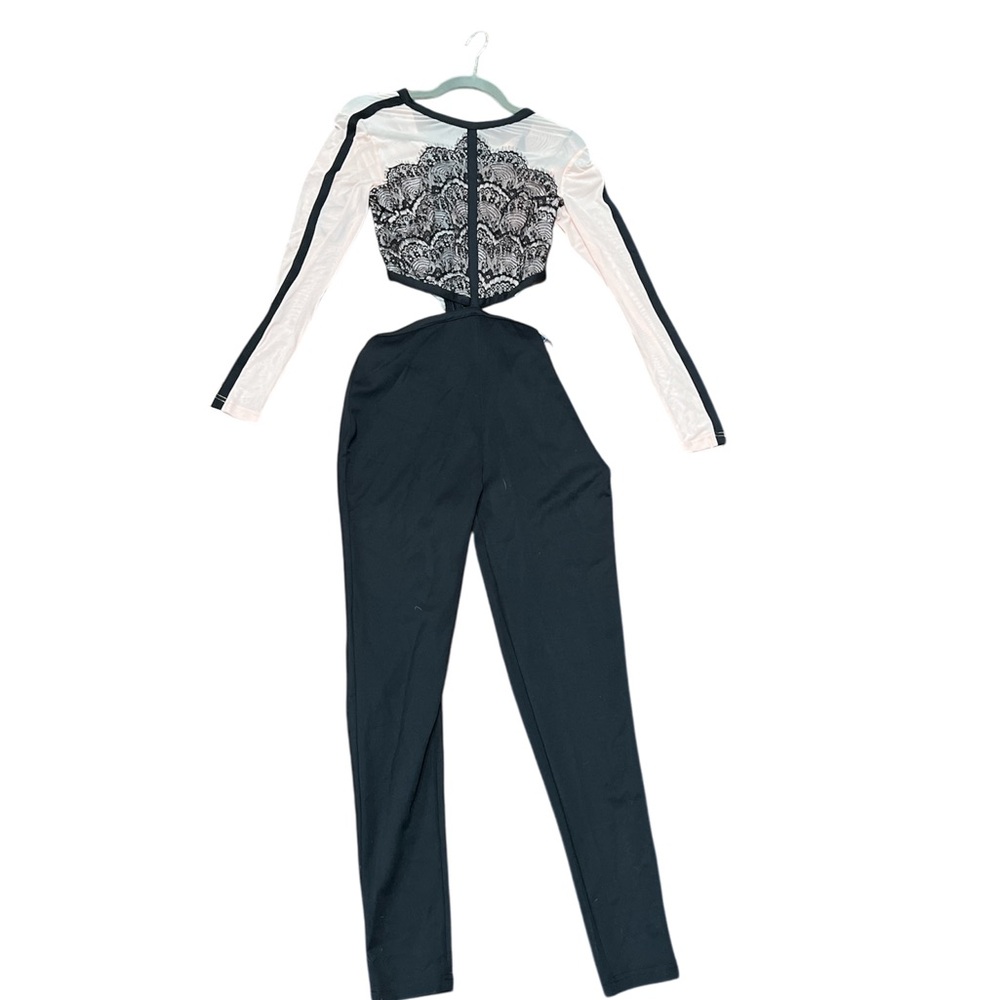 Elegant Black Lace Jumpsuit